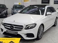 Used Mercedes E200 AMG Line Premium 184 HP (135 kW) 2018 White Estate
