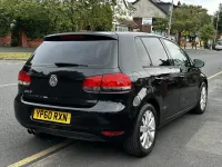 Used VW Golf VI SE 122 HP (89 kW) 2010 Black Hatchback