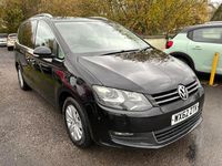 Used VW Sharan SE 150 HP (110 kW) 2012 Black MPV