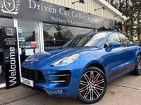Used Porsche Macan Turbo Performance Package 2017 Blue SUV