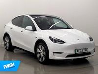 Used Tesla Model Y Long Range AWD 378 kW (514 HP) 2022 White SUV