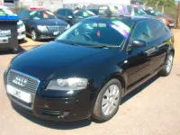 Used Audi A3 104 HP (76 kW) 2008 Black Hatchback