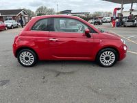 Used Fiat 500 Lounge 69 HP (50 kW) 2017 Red Hatchback