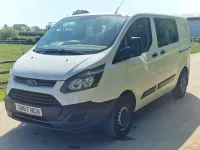Used Ford Transit Custom 105 HP (77 kW) 2018 White Van