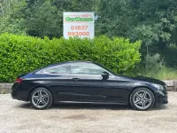 Used Mercedes C220 AMG line 2018 Black Coupe