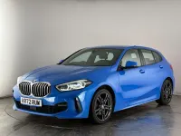 Used BMW 118 M Sport 136 HP (100 kW) 2023 Blue Hatchback