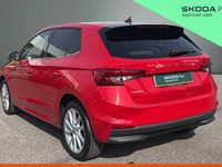 Used Skoda Fabia SE L 85 HP (62 kW) 2024 Velvet red metallic Hatchback