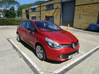 Used Renault Clio Dynamique 90 HP (66 kW) 2014 Red Hatchback