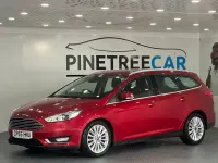 Used Ford Focus Titanium X 120 HP (88 kW) 2016 Red Estate