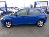 Used Skoda Fabia SE 75 HP (55 kW) 2019 Blue Hatchback