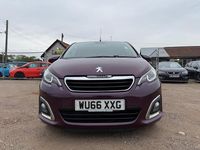 Used Peugeot 108 Allure 82 HP (60 kW) 2016 Purple Hatchback
