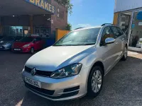 Used VW Golf VII SE 110 HP (80 kW) 2015 Silver Estate
