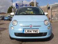 Used Fiat 500 S 69 HP (50 kW) 2014 Blue Hatchback