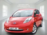 Usado Nissan Leaf Acenta 80 kW (109 HP) 2017 Vermelho Citadino