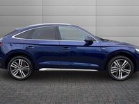 Used Audi Q5 S-Line 265 HP (194 kW) 2021 Navarra blue SUV
