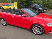 Used Audi A3 Cabriolet S-Line 105 HP (77 kW) 2011 Red Cabriolet