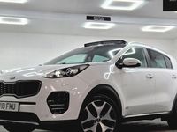 Used Kia Sportage GT-Line S 185 HP (136 kW) 2018 White SUV