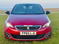 Used Peugeot 308 GT-line 130 HP (95 kW) 2015 Red Hatchback
