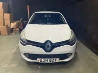 Used Renault Clio IV Dynamique 75 HP (55 kW) 2014 White Hatchback