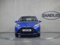 Used Toyota Yaris 111 HP (81 kW) 2019 Blue Hatchback