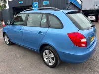 Used Skoda Fabia SE 2014 Blue Estate
