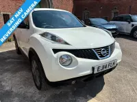 Usado Nissan Juke N-TEC 110 HP (80 kW) 2014 Branco SUV