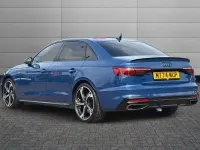 Used Audi A4 Black Edition 150 HP (110 kW) 2024 Ascari blue Sedan