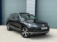 Used VW Touareg R-line 2015 Black SUV