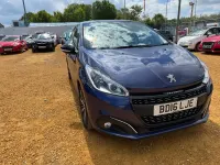 Gebraucht Peugeot 208 2016 Blau Kleinwagen