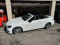 Used Mercedes E220 AMG line 194 HP (142 kW) 2019 White Cabriolet