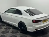 Used Audi A5 S-Line 190 HP (139 kW) 2018 White Coupe