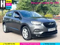 Used Vauxhall Grandland X 130 HP (95 kW) 2019 Grey SUV