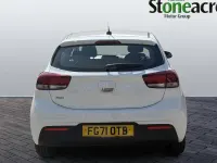 Used Kia Rio 84 HP (61 kW) 2021 White Hatchback