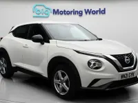 Used Nissan Juke S 114 HP (83 kW) 2021 White SUV