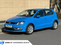 Used VW Polo SE 60 HP (44 kW) 2014 Blue Hatchback