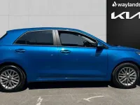 Used Kia Rio 84 HP (61 kW) 2023 Blue Hatchback