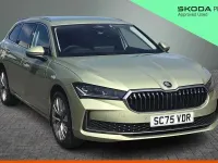 Used Skoda Superb SE L 110 HP (80 kW) 2026 Ice tea yellow metallic Estate