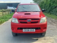 Used Toyota HiLux 118 HP (86 kW) 2008 Red Pickup