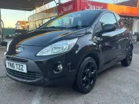 Used Ford Ka Zetec 69 HP (50 kW) 2016 Black Hatchback
