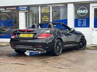 Used Mercedes SLC300 AMG line 245 HP (180 kW) 2017 Black Cabriolet