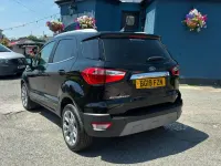 Used Ford Ecosport Titanium 125 HP (91 kW) 2019 Black SUV