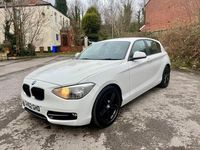 Used BMW 114 Sport Line 2012 White Hatchback