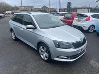 Usado Skoda Fabia SE L 2017 Prateado Carrinha