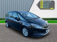 Used Vauxhall Zafira Design Edition 140 HP (102 kW) 2017 Black MPV