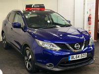 Used Nissan Qashqai N-TEC 110 HP (80 kW) 2014 Blue SUV