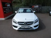 Used Mercedes C200 AMG line 2017 White Cabriolet