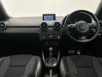 Used Audi A1 S-Line 123 HP (90 kW) 2018 Black Hatchback