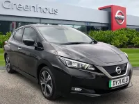 Used Nissan Leaf Tekna 110 kW (150 HP) 2021 Black Hatchback