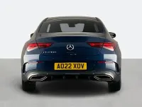 Used Mercedes CLA180 AMG line 136 HP (100 kW) 2022 Blue Sedan