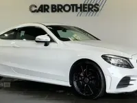 Used Mercedes C200 AMG line 2018 White Coupe